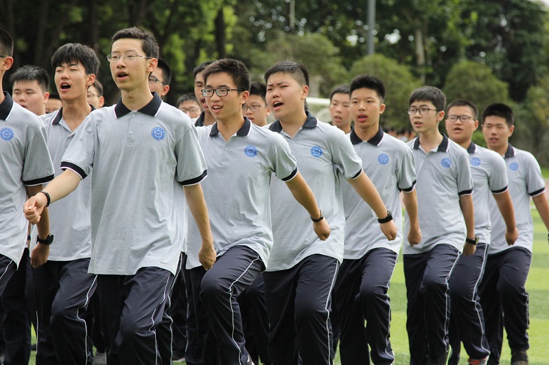 雨花台中学2018级高一新生军训花絮——迷彩青春-南京